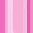 A 4x4 contact sheet of a pink-themed animated icon showing sequential frame changes with heart symbols and dashed line shapes on striped backgrounds.