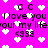 A static image with a bright pink background featuring repeated text and heart symbols in white and black.