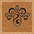A 48x48 pixel animated contact sheet displaying five frames of an AFI-themed buddy icon with vintage-style text and symbols on a beige background.