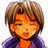 A 48x48 pixel buddy icon featuring a cartoon character with brown hair and orange skin on the left, paired with text reading "Anime IM" and "com" on a black background to the right.