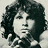 A 48x48 pixel buddy icon featuring a black-and-white photograph of Jim Morrison on the left and green text reading "Original Icons .com" on a dark green background on the right, displayed as part of an animated contact sheet with two frames.
