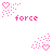 A 49x49 pixel animated contact sheet displaying multiple frames of a pink-themed AIM buddy icon with text and heart motifs.