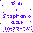 Pixelated purple text on white background with repeated names, dates, and symbols in two mirrored