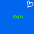 Blue background with white pixelated heart symbol above green text reading 'Xon' on both sides.