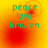 A four- of identical pixelated text on a gradient background, with subtle animation changes in circular patterns