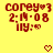 Red pixelated text on yellow background with two heart symbols below, showing identical static content across observations.
