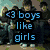 <3 boys like girls text over group photo; <3 starbucks logo with coffee cup and heart icons; <3 my A-mazing friends text over colorful hearts; <3 charlie unicorn on green background; <3 sparks blue stripes.