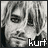 Black-and-white pixelated image of a person with light hair, showing two side-by-side views where the right view has a heart symbol and altered facial expression.