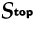 Animated sequence showing progressive text expansion from 'Stop' to 'Stop looking at My Icon' with consistent black serif font on white background.