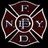 A static pixelated icon features a dark red Maltese cross with white outlines, displaying the letters F, R, N, P, Y, D on its six arms against a black background.