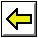 Yellow left-pointing arrow with black outline on gray background, displayed in a of showing sequential animation changes