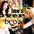 six distinct buddy icons featuring celebrities, anime characters, and group photos with visible text overlays