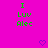 Green pixelated text "I Luv Alec" appears twice on a bright pink background with two purple heart icons below.