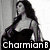 Four- shows a woman with long dark hair in various poses and text labels: 'Charmian B', 'Loves', 'Katy', 'Perry'