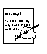 A sequence of pixelated document and envelope icons showing paper, pen, and mail transitions with text fragments.