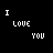 Pixelated text and symbols on black background with varying white lettering styles, dots, and X marks