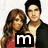 Six distinct celebrity images arranged in a , each with overlaid lowercase letters forming 'miheno' across the bottom