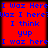 Red background with blue pixelated text repeating 'I Waz Here' and 'Waz I here?' in a pattern, with 'I think' and 'yup' in the center
