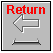 16 pixel-art button states showing a left-pointing arrow in various shades of gray and red, with some frames displaying the word "Return" in red text above the arrow