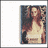 Animated sequence showing a woman with long brown hair in two side-by-side , each next to a perfume bottle illustration