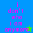 Pixelated text 'i don't who i am anymore' in pink on blue and green backgrounds with small star icons.