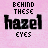 A contact sheet of 10 animated frames showing a static text design with changing decorative symbols on a pink background, arranged in a 4x3 grid with the last frame missing.