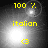 Yellow text and symbols on a grayscale background with a bright light effect, showing animation changes in the light's position.