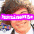 Six distinct One Direction-themed images arranged in a , each with overlaid text in bright pink and purple fonts