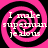 Four identical pink and black spiral patterns with white text reading "I make superman jealous" arranged in a