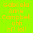 A bright green background displays yellow text reading 'Gabriela Anne Campbell uhh hi? lol!' with a purple bar shifting position