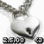 Pixelated grayscale icon of a stylized animal head with large ears and curved horns, overlaid by digital time text.
