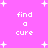 A static image with a bright pink background featuring white pixelated text and star shapes.