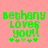 Green pixelated text on pink background reads 'bethany loves you!!' with five green plus signs below, two of which are slightly lighter.