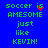 Blue background with green pixelated text reading "soccer is awesome just like KEVIN!" and red pixel clusters near the word "is" in two identical