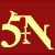 A split-frame contact sheet showing two static animated frames: left frame with a golden stylized 'N' logo on red background, right frame with green text reading "Original Icons .com" on dark green background.