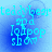 Blue-toned pixelated text displays 'teddybear', 'spa', 'lollipop', and 'show' in a stacked arrangement with slight variations across four