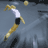 Animated sequence of a figure in white shirt and black shorts performing volleyball actions against gray background with golden ball.
