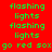 red and blue with green text displaying 'flashing lights' and 'go red sox', where some alternate between solid red and blue backgrounds