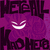 Pixelated purple cloud with white curved eyes and mouth, overlaid by dark blocky text reading "HEEAL" above and "KROHED" below on a solid background.