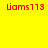 Four display red pixelated text 'Uams113' on yellow, gray, blue, and olive backgrounds