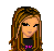 Pixel art buddy icon featuring a cartoon woman with long brown hair and pink text on her shirt, next to a logo reading "Buddy Putty .com" in brown letters on a peach background.