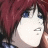 A pixelated anime-style character with red hair and blue eyes appears on the left side of a contact sheet, while the right side displays text "Anime IM" and "COM" in white pixelated font against a black background.