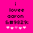 Pixelated text on bright pink background with animated heart sequence showing five hearts changing from white to light pink and back.