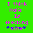 Green background with pink pixelated text reading "I think Holie Is frecking" and blue/pink symbols below, showing animation change in symbol colors.