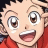 A pixelated anime-style character face with wide eyes and an open mouth on the left, next to a black background with white text reading "Anime IM" above smaller stylized text "COM" on the right.