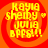 Four identical pixelated icons arranged in a , each featuring yellow text on a red-orange gradient background with a swirling pattern