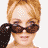 A 4-frame contact sheet of a pixelated animated icon featuring three distinct female faces and a text logo on black background, arranged in a 2x2 grid with white space between frames.