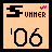 Pixelated icon with peach background showing 'SUMMER' text, '06', and a stylized 'S' logo; two versions differ in small pink-brown symbols.