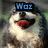 A dog with a red tongue and black-and-white fur appears in four , each showing different text overlays