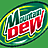 Pixelated Mountain Dew logo on green background with cyan text 'do' and 'DEW!' in purple pixel font.